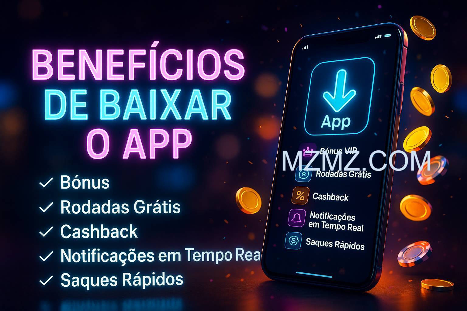 Benefícios do App